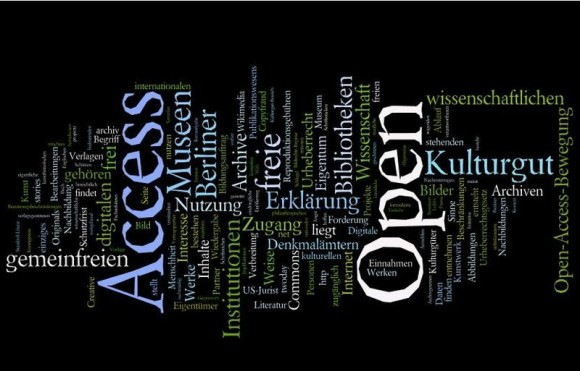 Open Access Wordle, Public Domain
