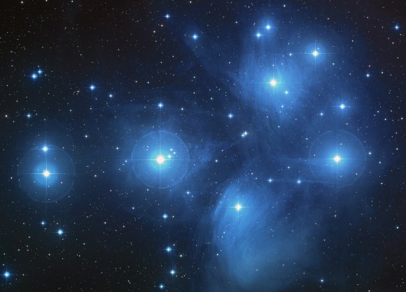 Pleiaden, Public Domain by NASA, ESA and AURA/Caltech